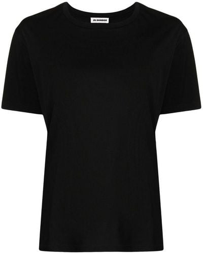 Jil Sander | T-shirt girocollo | female | NERO | S