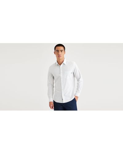Dockers Slim Fit Icon Button Up Shirt - Negro