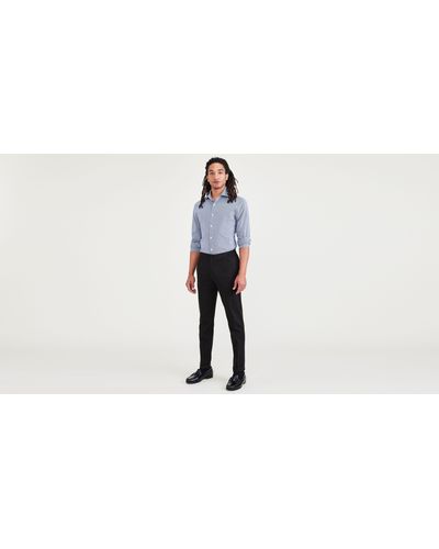 Dockers Slim Tapered Fit Refined Pull - On Pants - Negro