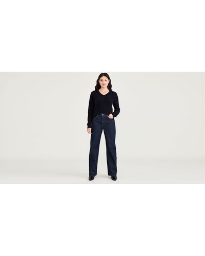 Dockers Relaxed Fit Mid - Rise Jeans - Negro