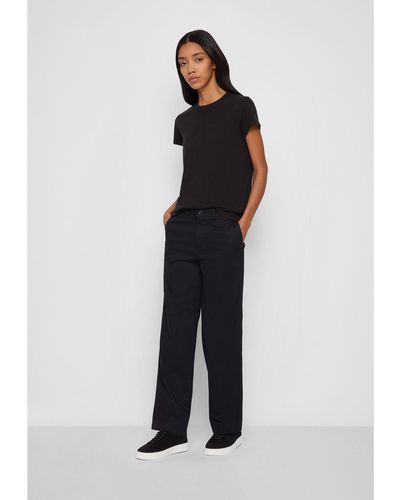 Dockers High Waisted Straight Fit Original Khaki Pants - Negro