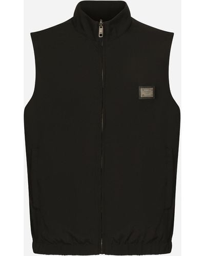 Dolce & Gabbana Reversible vest - Negro