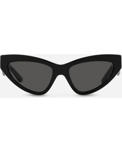 Dolce & Gabbana Dg Crossed Sunglasses - Schwarz