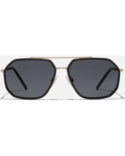 Dolce & Gabbana Gros grain sunglasses - Gris