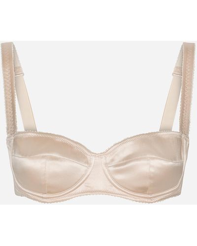 Dolce & Gabbana Soutien-gorge balconnet en satin - Multicolore