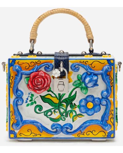 Dolce & Gabbana Dolce Box Bag - Blau