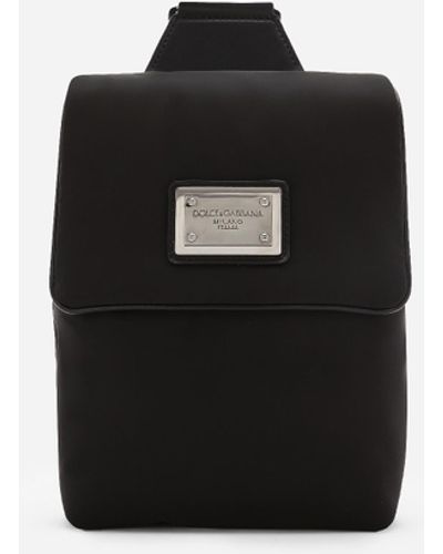 Dolce & Gabbana Nylon Belt Bag - Black