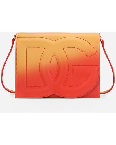 Dolce & Gabbana Borsa a tracolla DG Logo Bag - Arancione