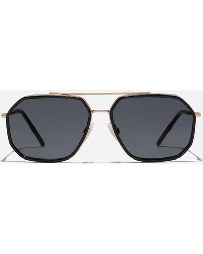 Dolce & Gabbana Gros grain sunglasses - Grau