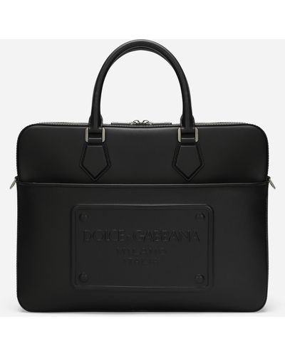 Dolce & Gabbana Briefcase in pelle di vitello - Nero
