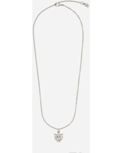 Dolce & Gabbana "marina" Anchor Necklace - White
