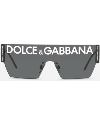 Dolce & Gabbana Dg Logo Sunglasses - Grey