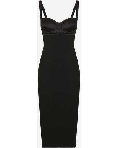 Dolce & Gabbana Vestido midi - Negro