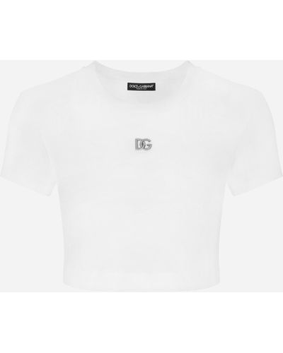 Dolce & Gabbana T-Shirts - Weiß