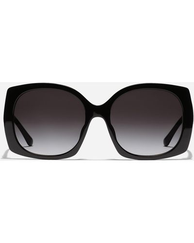 Dolce & Gabbana Print Family Sunglasses - Black