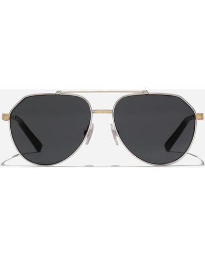 Dolce & Gabbana Gros Grain sunglasses - Grau