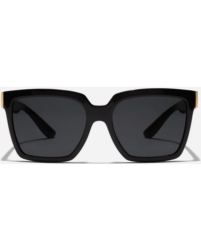 Dolce & Gabbana Modern print sunglasses - Noir