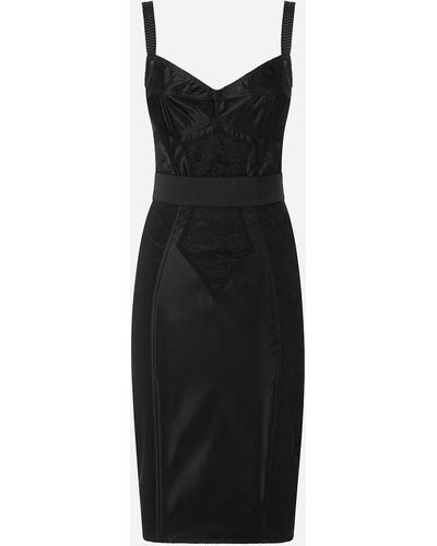 Dolce & Gabbana Corset Dress - Negro
