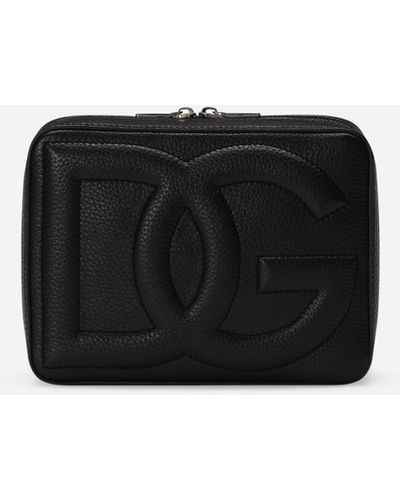 Dolce & Gabbana DG Logo Bag Camera Bag mittelgroß - Schwarz
