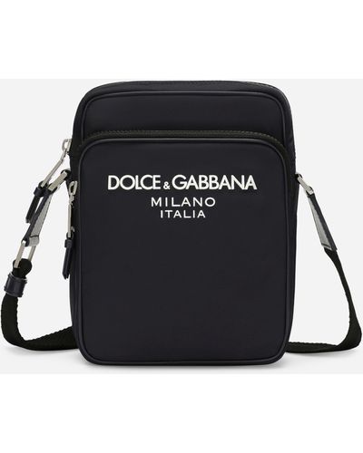 Dolce & Gabbana Umhängetasche aus Nylon - Schwarz