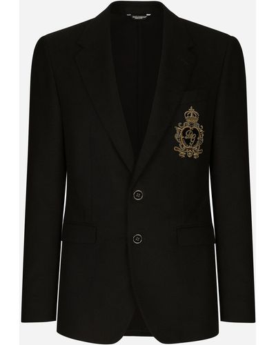 Black Dolce & Gabbana Jackets for Men | Lyst