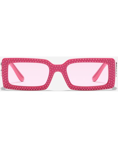Dolce & Gabbana Sonnenbrille DG crystal - Pink