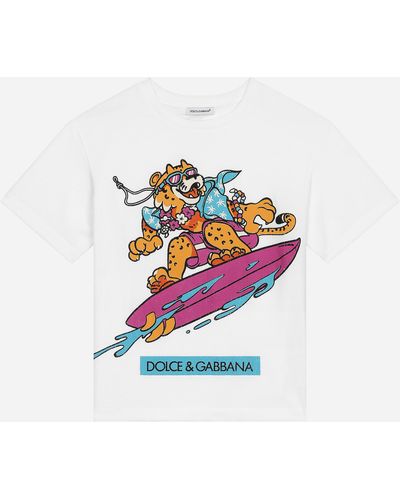 Dolce & Gabbana T-Shirt Manica Corta - White