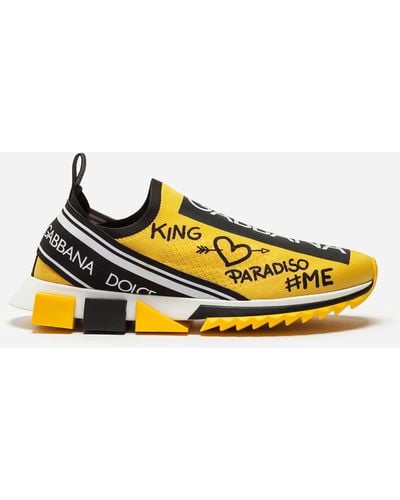Yellow Dolce Gabbana Shoes for Men Lyst