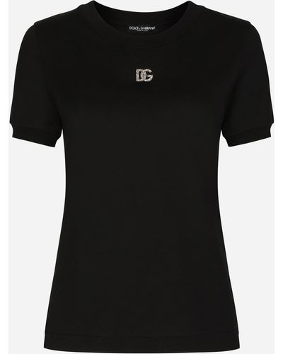 Dolce & Gabbana T-Shirts - Black