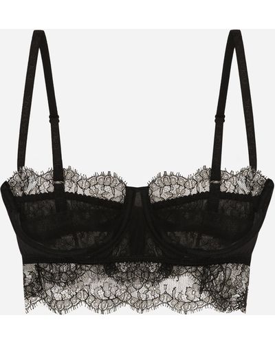 Dolce & Gabbana Balconette Bra - Black