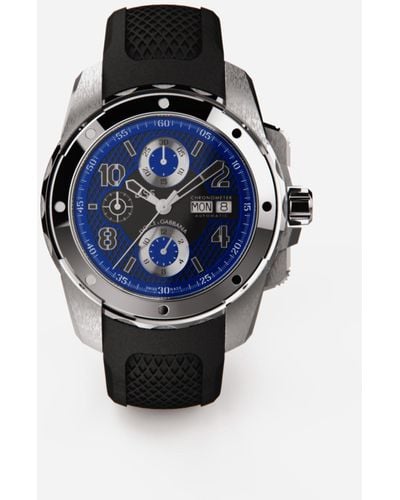 Dolce & Gabbana Uhr DS5 aus stahl - Blau