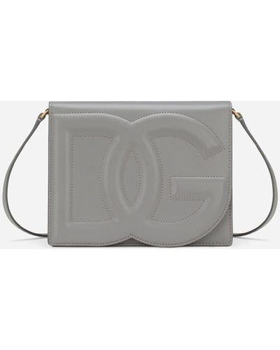 Dolce & Gabbana Umhängetasche DG Logo - Grau