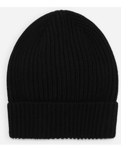 Dolce & Gabbana Wool And Cashmere Hat - Black