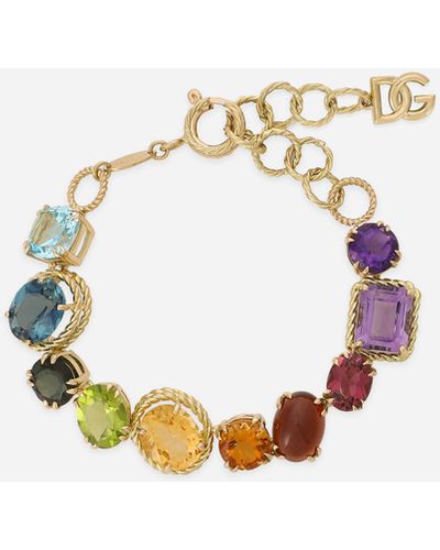 Dolce & Gabbana Bracelet with multi-colored gems - Weiß