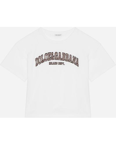 Dolce & Gabbana T-Shirt Manica Corta - White