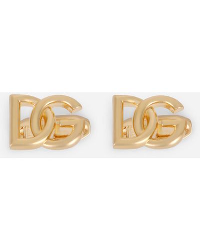 Dolce & Gabbana Cufflinks with DG logo - Mettallic