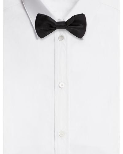 Dolce & Gabbana Silk bow tie - Negro