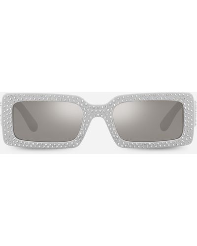 Dolce & Gabbana Sonnenbrille DG crystal - Grau