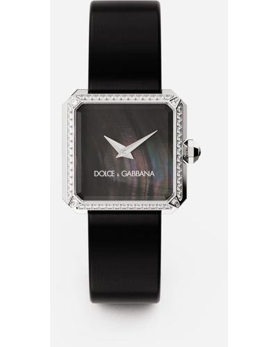 Dolce & Gabbana Sofia steel watch with colorless diamonds - Blanc