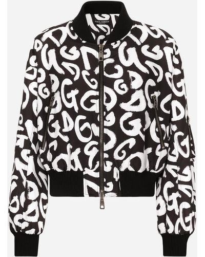 Dolce & Gabbana Jacke aus Nylon - Schwarz