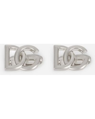 Dolce & Gabbana Cufflinks with DG logo - Bianco