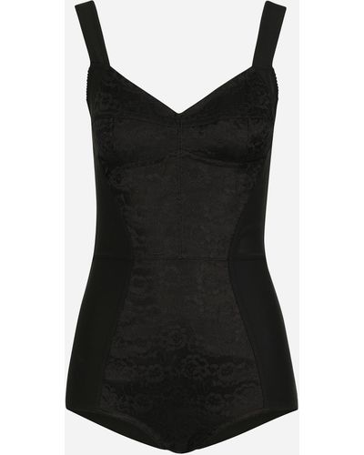 Dolce & Gabbana Corset Bodysuit - Black