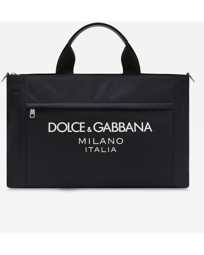 Dolce & Gabbana Fourre-tout en nylon - Noir
