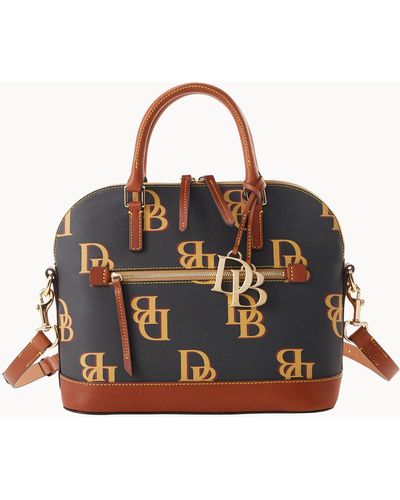 Dooney & Bourke NFL Steelers Domed Zip Satchel