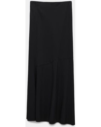Dorothee Schumacher Midi Skirt With Western-inspired Detailing - Black
