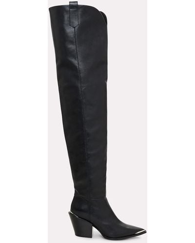 Dorothee Schumacher Thigh-high Western Boots - Black