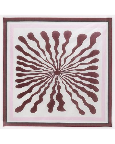 Dorothee Schumacher Printed Square Scarf - Pink