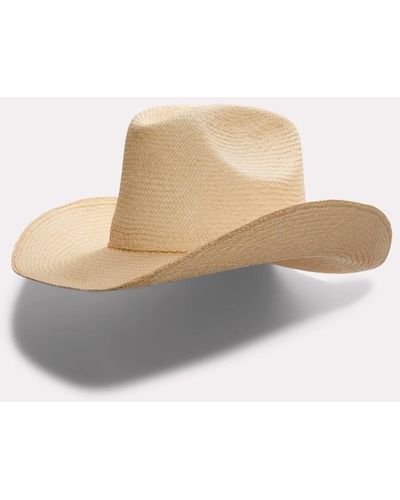 Dorothee Schumacher Toquilla Straw Cowboy Hat - Natural