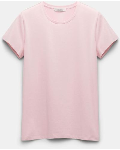 Dorothee Schumacher T-Shirt mit gedoppelten Ärmeln - Pink