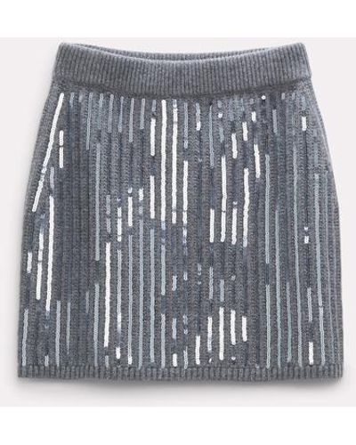 Dorothee Schumacher Mini Skirt With Sequins - Gray